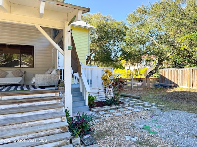 5875 Riverside Dr, Melbourne Beach, FL 32951 - view of yard