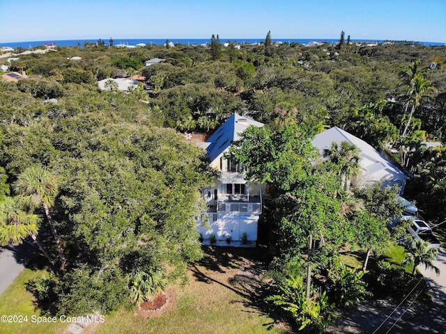 5875 Riverside Dr, Melbourne Beach, FL 32951 - view from above of property featuring a large body of water