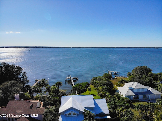 5875 Riverside Dr, Melbourne Beach, FL 32951 - bird's eye view of a nearby body of water