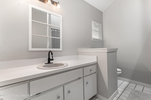 1010 Citrus Ave NE, Palm Bay, FL 32905 - bathroom with vanity and tile patterned floors