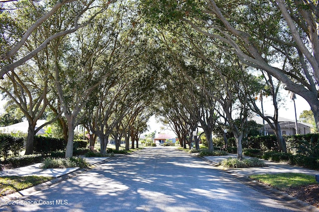 view of road