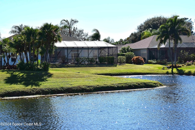 property view of water