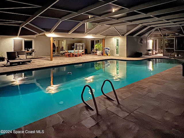 379 Hiawatha Way, Melbourne Beach, FL 32951 - view of pool featuring a swimming pool