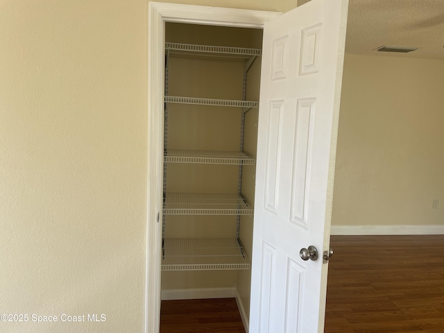 view of closet