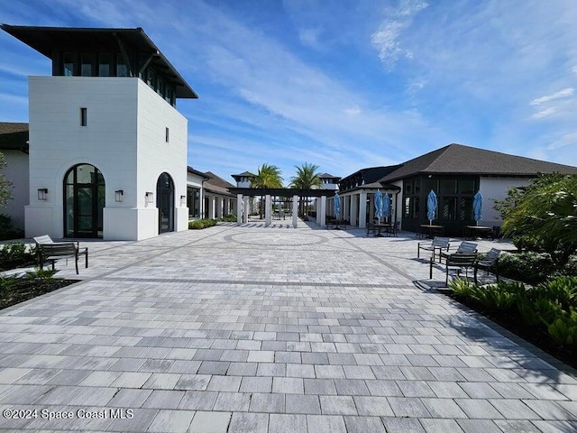 exterior space with a patio area