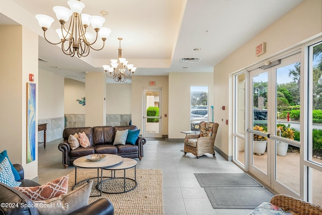 view of community lobby