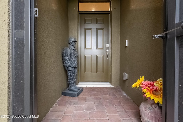 view of property entrance