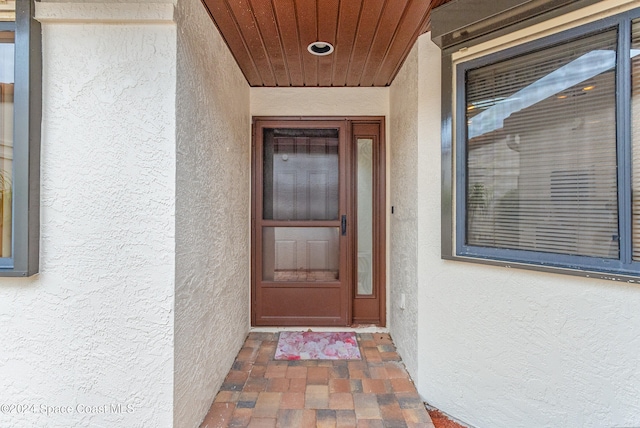 view of property entrance