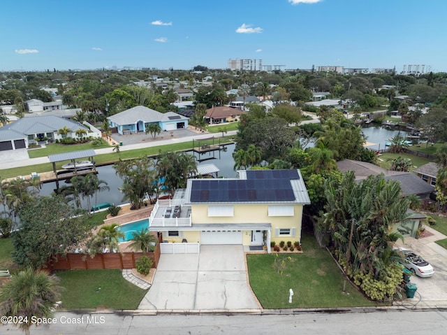 491 Indian Creek Dr, Cocoa Beach, FL 32931 - drone / aerial view of a nearby body of water