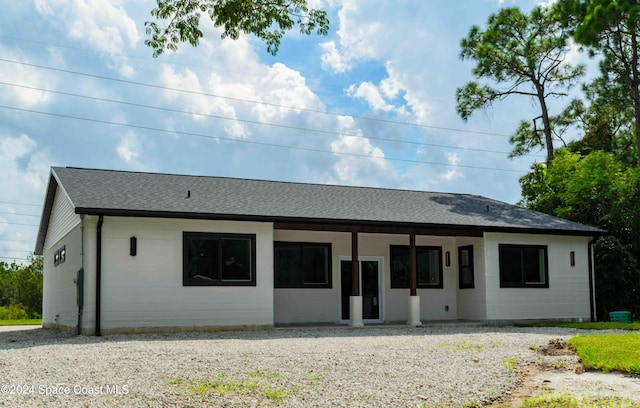 view of ranch-style house