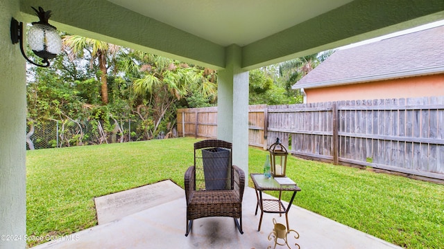 view of patio