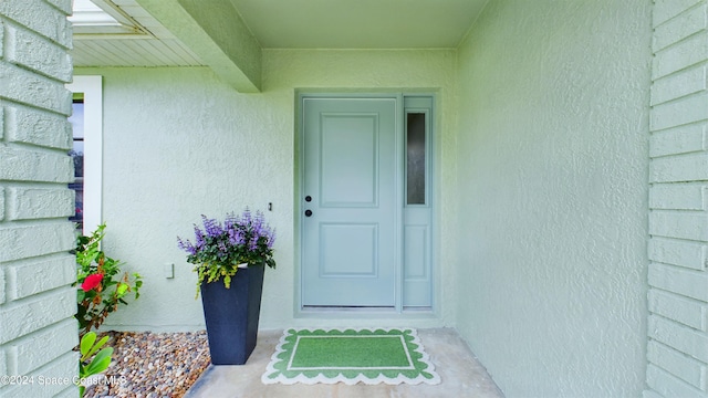 view of property entrance