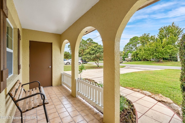 view of patio