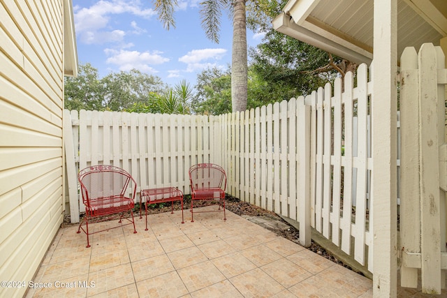 view of patio