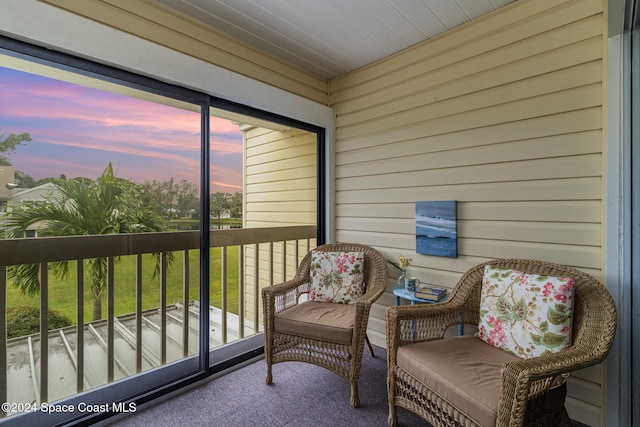 sunroom with a healthy amount of sunlight