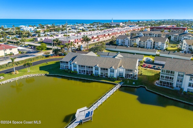 550 S Brevard Ave Unit 523, Cocoa Beach, FL 32931 - aerial view of a nearby body of water