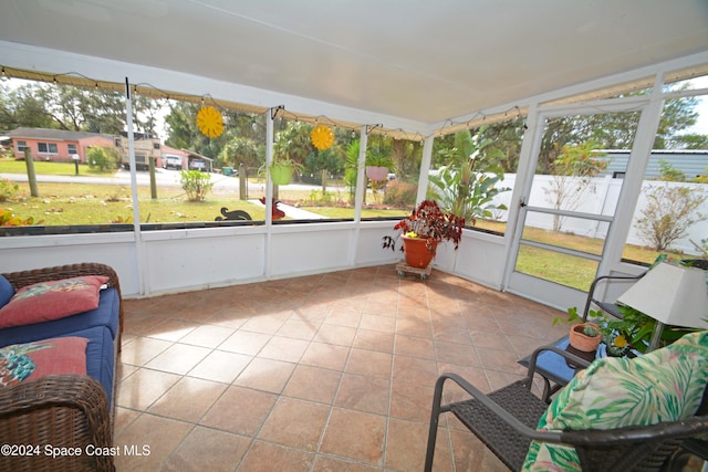 sunroom / solarium with plenty of natural light