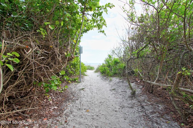 view of road