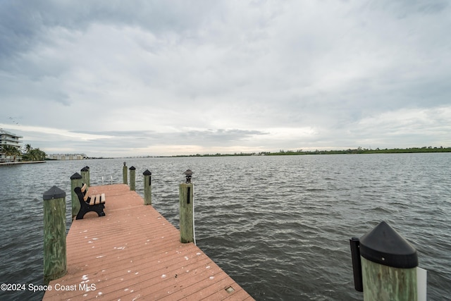 2505 S Ocean Blvd Unit 5030, West Palm Beach, FL 33407 - dock with a water view