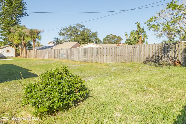 view of yard