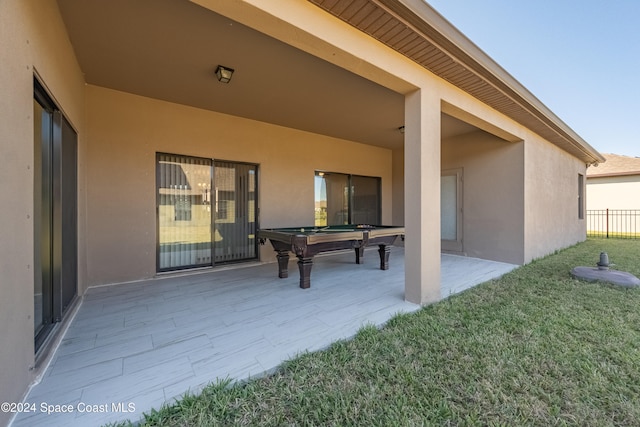 view of patio