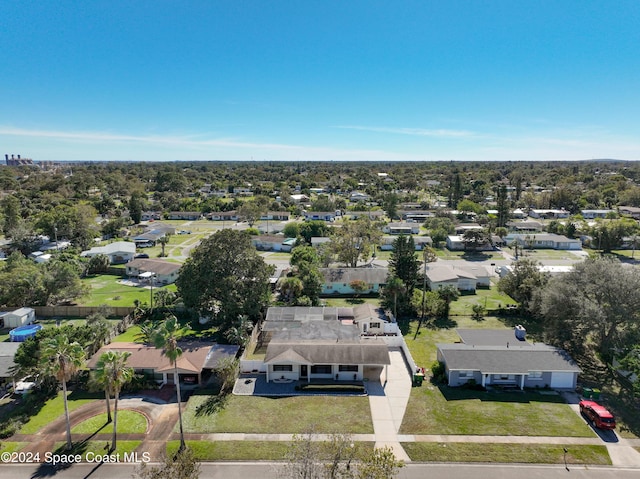1037 Poinsetta St, Cocoa, FL 32927 - aerial perspective of suburban area
