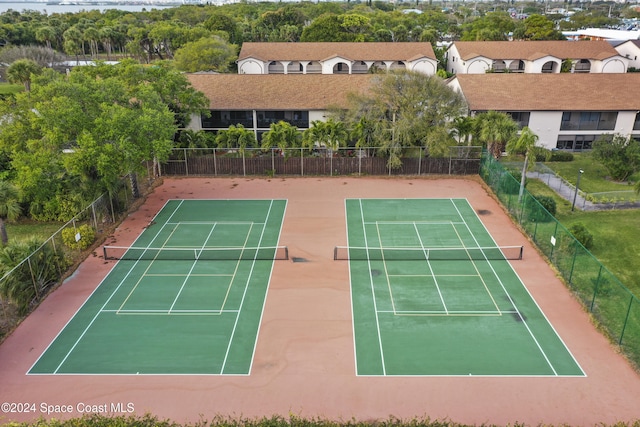 view of sport court featuring basketball court