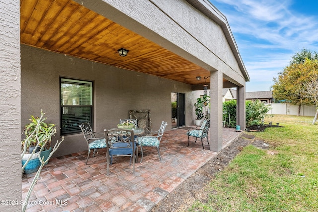 view of patio / terrace