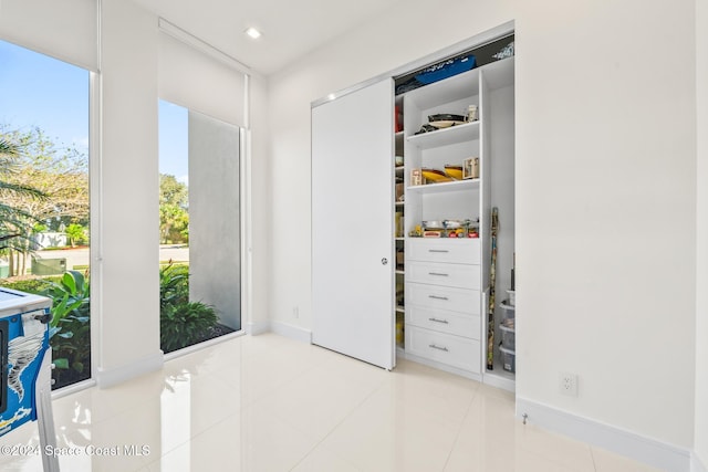 view of closet