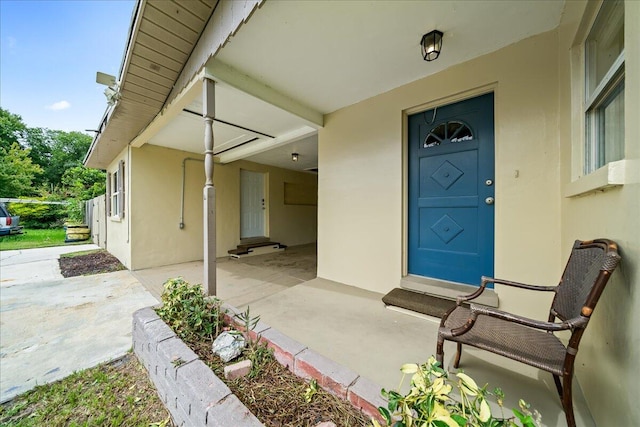 view of property entrance