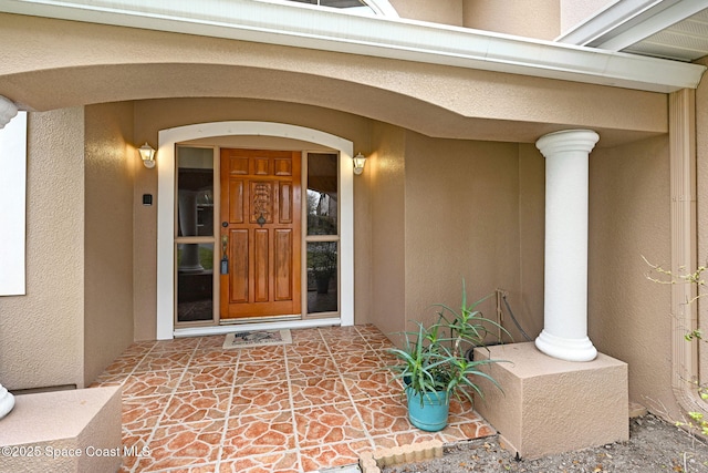 view of property entrance