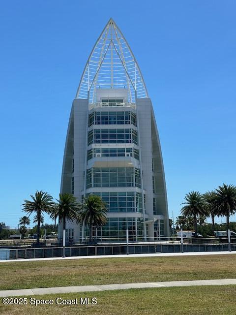 view of property with a water view