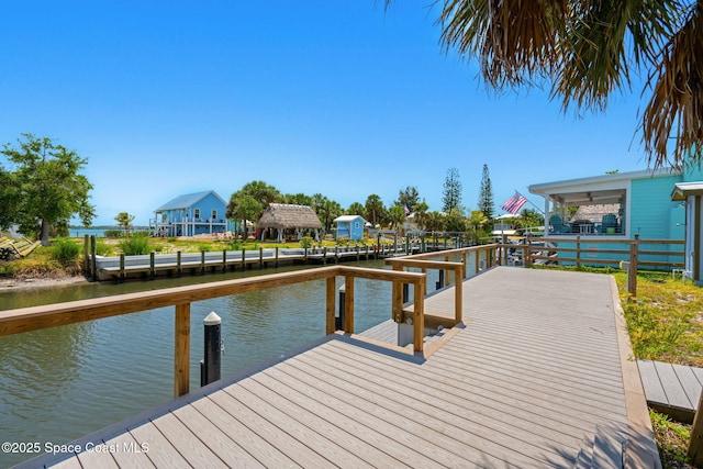 36 Vip Is Unit A, Grant, FL 32949 - dock area with a water view