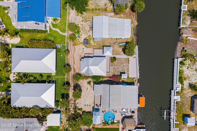 36 Vip Is Unit A, Grant, FL 32949 - drone / aerial view of a pool area