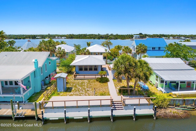 36 Vip Is Unit A, Grant, FL 32949 - bird's eye view of a large body of water