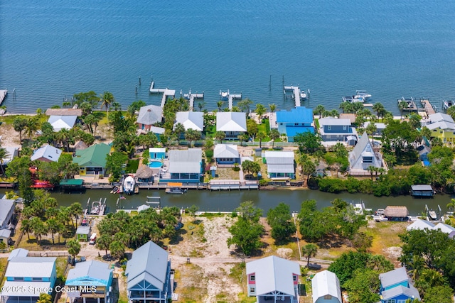36 Vip Is Unit A, Grant, FL 32949 - aerial view of property's location with nearby suburban area and a nearby body of water