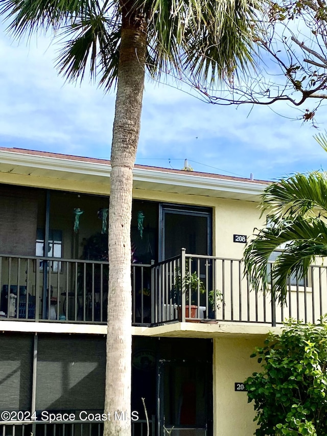 view of rear view of house