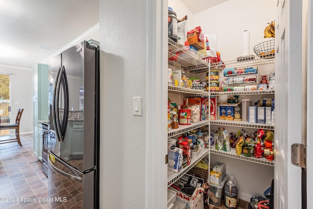 view of pantry