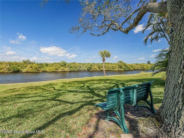 2800 Indian River Blvd Unit L-2, Vero Beach, FL 32960 - view of property's community featuring a water view and a yard