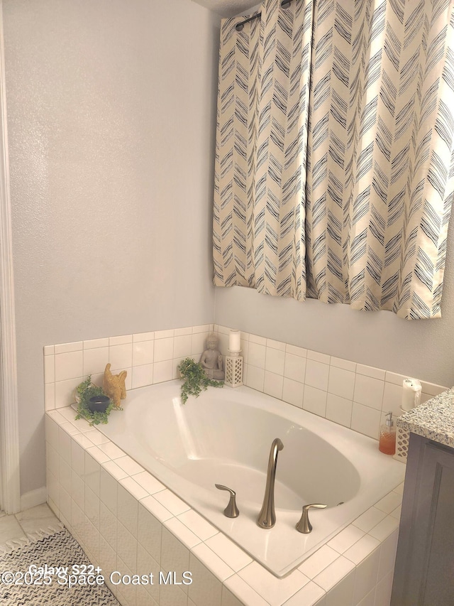 1631 Wake Forest Rd NW, Palm Bay, FL 32907 - bathroom featuring a garden tub