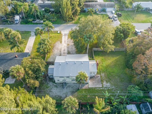 460 Island Beach Blvd, Merritt Island, FL 32952 - view from above of property