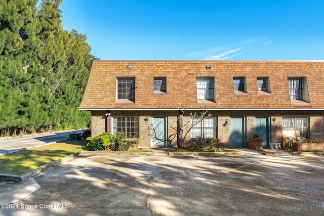 view of rear view of property