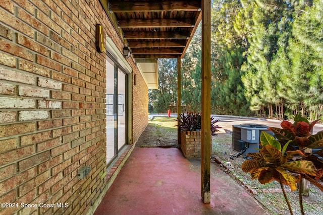 view of patio