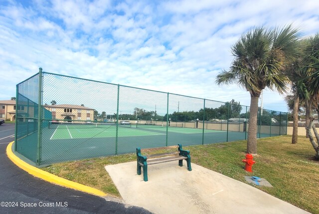 144 San Paulo Cir Unit 10-144, West Melbourne, FL 32904 - view of tennis court