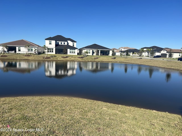 property view of water