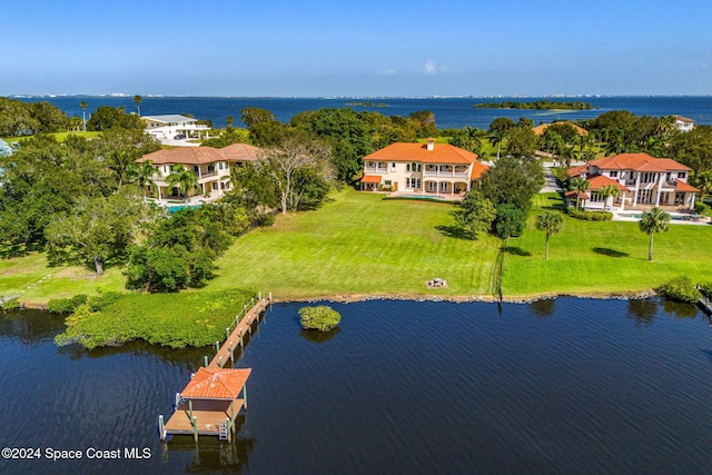 4760 Honeyridge Ln, Merritt Island, FL 32952 - bird's eye view of a nearby body of water
