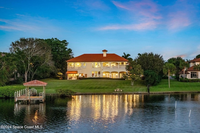 property view of water