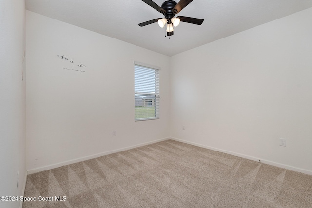 empty room featuring carpet