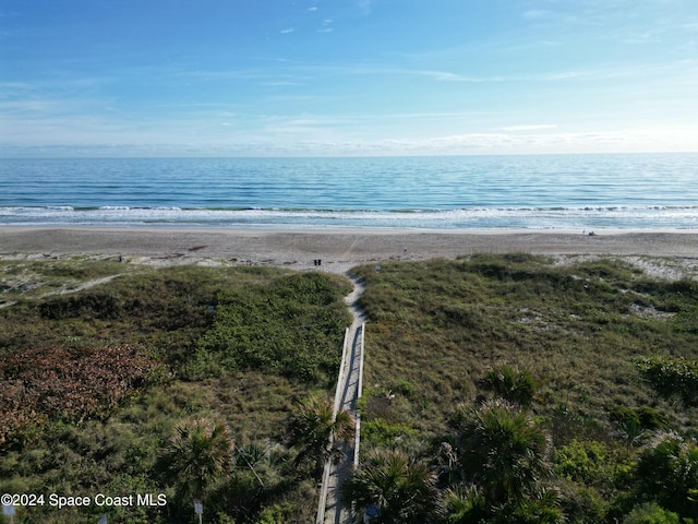 22 Tulip Ave Unit 309, Cocoa Beach, FL 32931 - water view featuring local beach