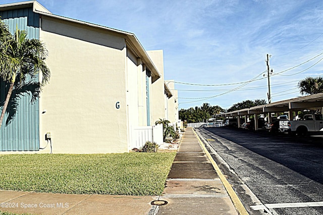 view of property exterior